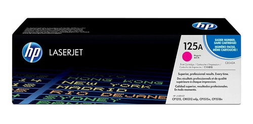 Toner Original Hp 125a Magenta Cb543a Cp1515n Cp1518 Cm1312