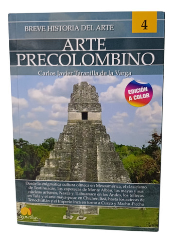 Libro Breve Historia Del Arte Precolombino Como Nuevo (Usado)