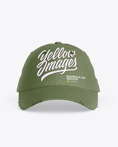 Yellow Images Mockups Pack 02 Boné Snapback