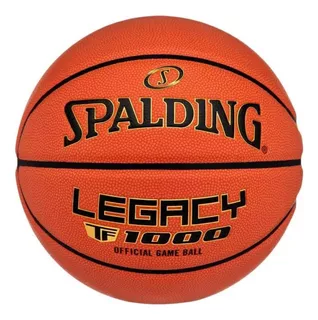 Pelota De Básquet Spalding Legacy Tf-1000 Fiba N° 7 Color Orange