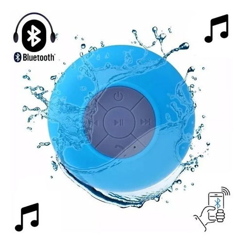 Imagen 1 de 5 de Corneta Inalambrica Bluetooth Waterproof