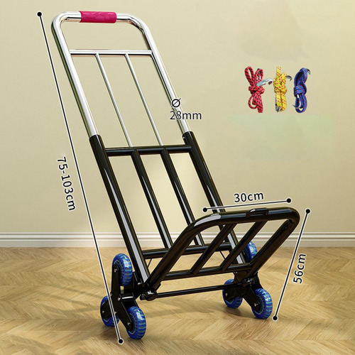 Carro De Mano Plegable, Carro Plegable 32 Mm De Diámetro