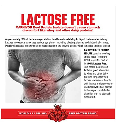 Musclemeds Carnivor Beef Protein Isolate Powder, Construção