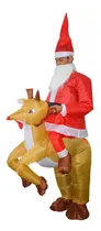 Comprar Traje Inflable De Santa Claus Con Blanco O Amarillo