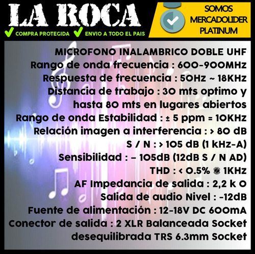 Imagen 5 de 10 de Microfono Inalambrico Doble De Vincha Uhf Venetian Ut832v