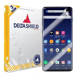 Protector De Pantalla Para Samsung Galaxy S10 Plus (3 Uni)