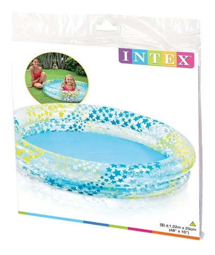 Imagen 3 de 5 de Pileta Inflable Intex Stargaze 122x25cm - 59421