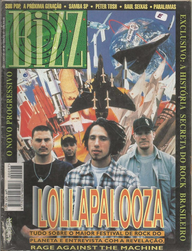Revista Bizz Nº 5 Lollapalooza A História Do Rock Brasileiro