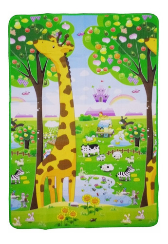 Imagem 1 de 2 de Tapete Infantil Termico Impermeável 180x115cm Portátil