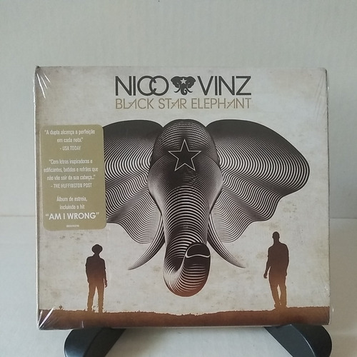 Nico E Vinz - Black Star Elephant Cd Digipack Lacrado