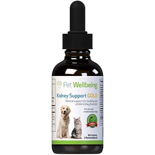 Pet Wellbeing Kidney Support Gold Para Perros Natural Suppor