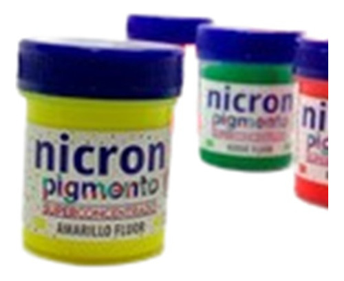 Pigmentos Nicron Para Porcelana 24 Color A Eleccion