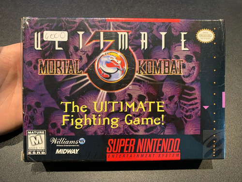 Ultimate Mortal Kombat 3 Nintendo Snes (Usado)