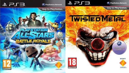 Playstation All-stars Battle Royale + Twisted Metal ~ Ps3 