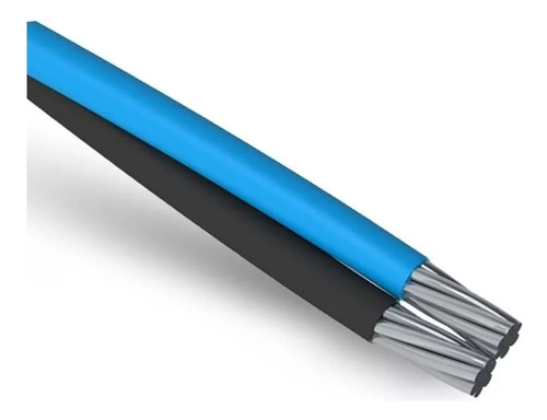 Cabo Aluminio Duplex 16mm Vias Encapadas Com 500 Metros