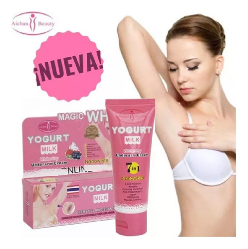 Crema Aclararte Axilas Piernas Pies Cuerpo Aichun Whitening