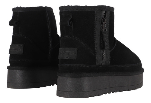 Botas Mujer Bamers Aspen Plataforma Negro