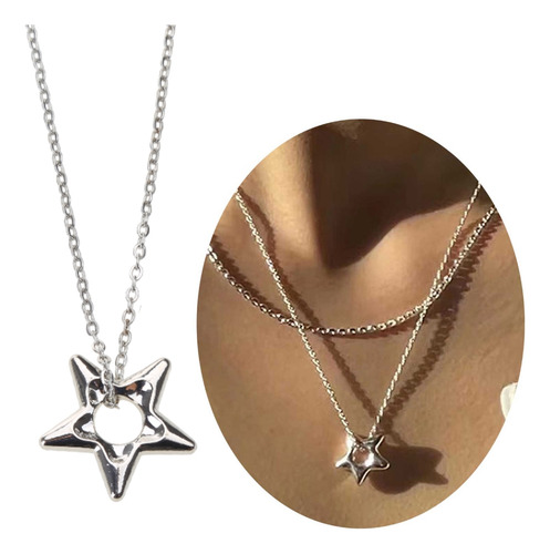 Korea Ins Fashion Cool Y2k Star Retro Niche Irregular Shinin
