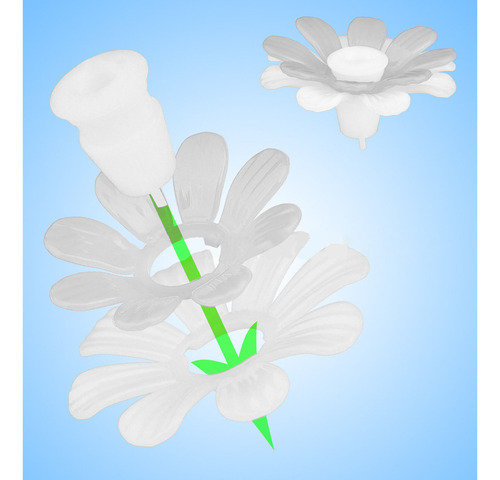 New Flores De Repuesto For Comederos De Colibríes De 30