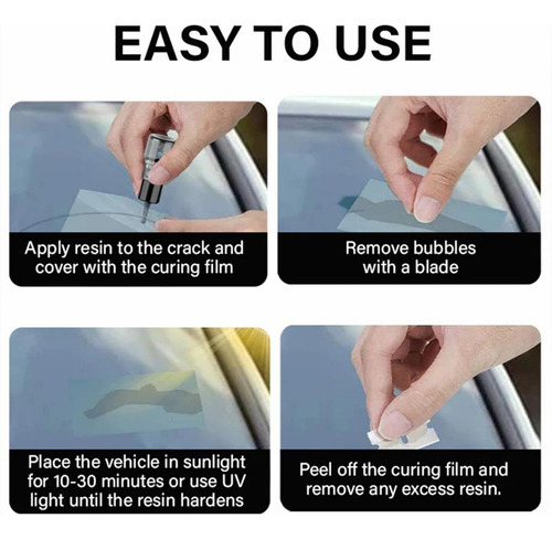 Lyseemin Glass Fix Guard: Fórmula De Reparación De Grietas E