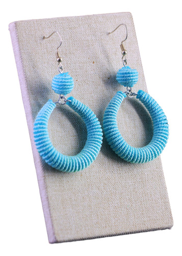 Set 12 Pares De Aretes Colgante Tejidos 