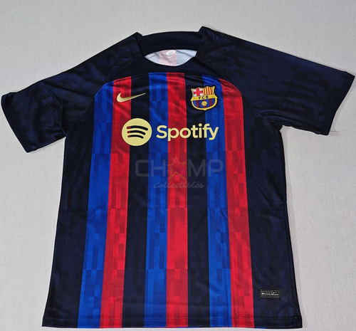 Jersey Firmado Gavi Fc Barcelona Autografo 2022-23 Campeones (Usado)