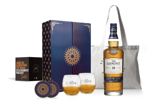 Experiencia Premium Glenlivet 18 Años 750ml Box Regal