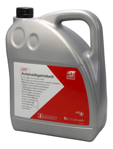 Imagen 3 de 7 de Aceite Transmision Automatica 100% Sintetico Amarillo 5l Vw