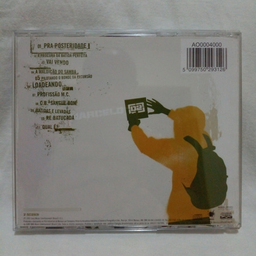 Cd Marcelo D2 - À Procura Da Batida Perfeita Estandar (Usado)