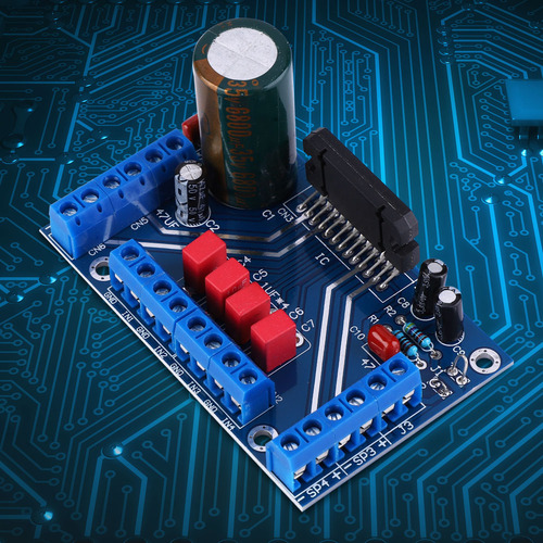 Placa Amplificadora De 4 Canais Dc 12-14,5 V X 41 W Amplific
