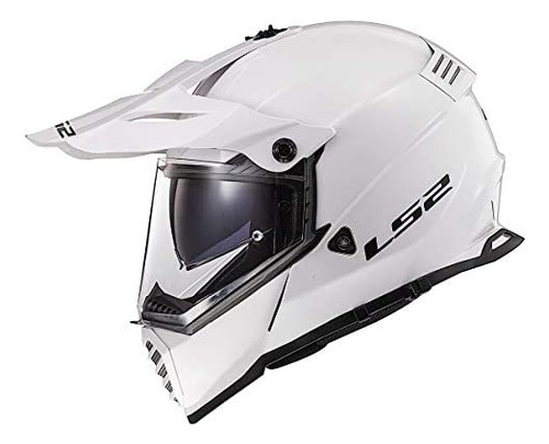 Ls2 Blaze - Casco, Blanco Satinado, Xxx-large