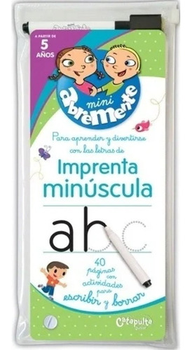 Libro Mini Abremente Imprenta Minúscula