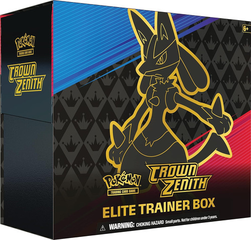  Pokémon Tcg: Crown Zenith Elite Trainer Box Sobres Original