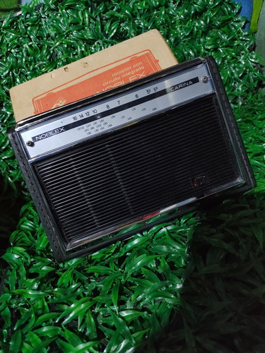 Antigua Radio Portátil Noblex Carina En Caja Con Manuales (Usado)