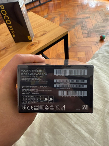 Xiaomi Pocophone F7 Pro - 256gb, 12gb Ram, Dual Sim Negro