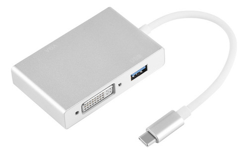 De Usb-c Usb 3.1 Tipo C A Usb 3.0 Otg Y Hdmi Y Dvi Y Vga
