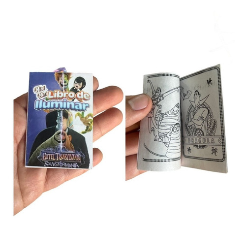 10 Mini Libros Para Colorear Dif Personajes Portatil Mayoreo