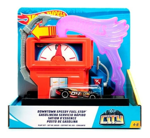 City Policia Bomberos Estacion Hot Wheels Mattel @ Mca