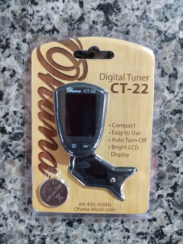 Imagem 1 de 9 de Afinador Para Ukuleles Da Ohana. Importador Autorizado