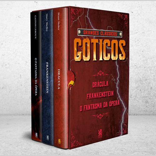 Grandes Clássicos Góticos - Box Com 3 Livros - Camelot Editora