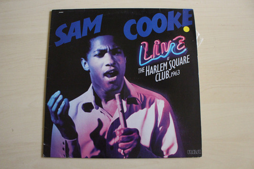 Lp Sam Cooke - Live The Harlem Club 1963 Estandar (Usado)
