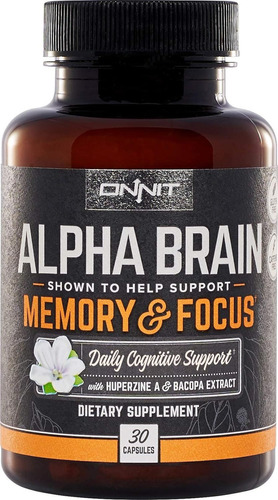 Alpha Brain Soporte Memoria & Concentracion Sabor Na