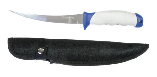 Cuchillo Filetear Mango Goma Ergonomico Y Funda Cold Steel 