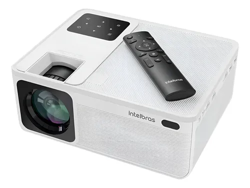 Projetor Intelbras Pfl5211 5200 Lumens Lcd Full Hd Wifi Cor Branco