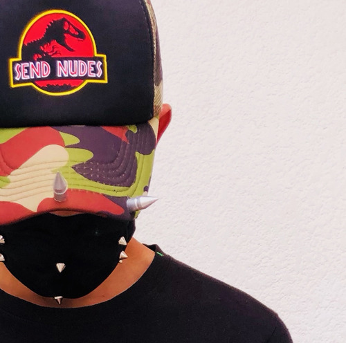 Gorra De Red Camuflada Con Spikes (picos) De La Marca Wwfy