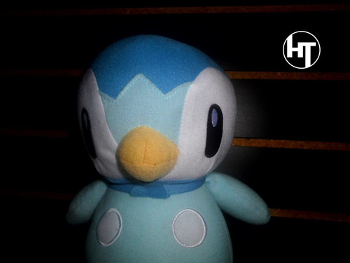 Imagen 3 de 8 de Pokemon, Piplup, Peluche, Original Toy Factory, 10 Pulgadas.