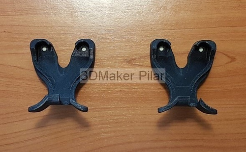 Combo Soporte Pared Ps4 Fat Slim Pro + 2 Sop Joystick Con Tornillos Y Tarugos - Mandos Playstation - Excelente Calidad!