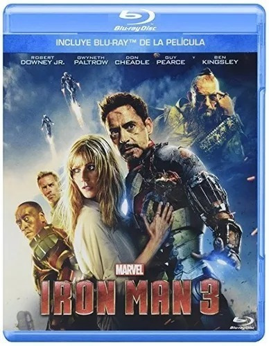 Iron Man 3 Bluray Nuevo Cerrado Original Importado