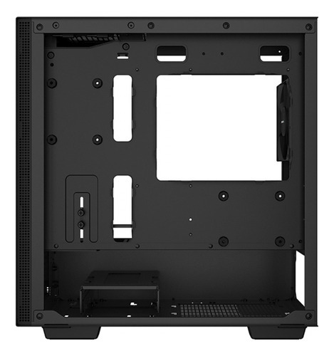 Gabinete Gamer Deepcool Ch370 Mini Tower Com 1 Fans Preto