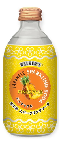 Refresco Japones Sparkling Soda Sabor Piña, Walker's, 290 Ml